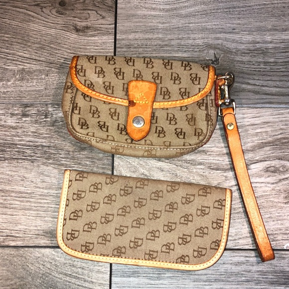 Dooney & Bourke Handbags - Dooney and Burke Wristlet and Phone cover